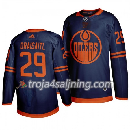Edmonton Oilers tröja Leon Draisaitl 29 2019-2020 Adidas Blå Authentic - NHL Tröjor Herr Edmonton Oilers tröja Leon Draisaitl 29 2019-2020 Adidas Blå Authentic - NHL Tröjor Herr